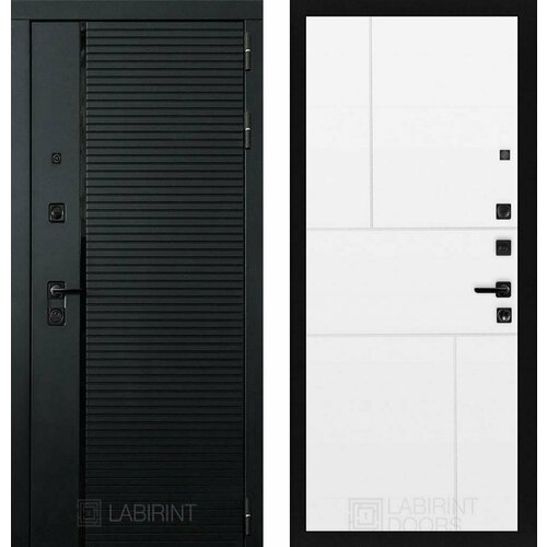 Входная дверь Labirint Piano 21 Белый софт 960x2050, открывание левое входная дверь labirint piano 21 бетон светлый 960x2050 открывание левое