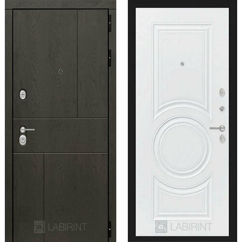 Входная дверь Labirint Urban 23 Белый софт 960x2050, открывание левое входная дверь labirint urban 23 белый софт 960x2050 открывание левое