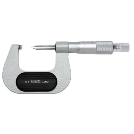 ASIMETO 131-04-0 Микрометр для измерения высоты обжима 0,01 мм, 75-100 мм, тип B