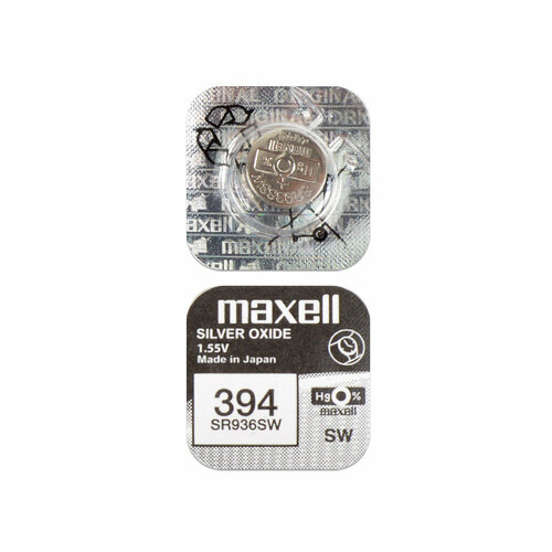 MAXELL Батарейка MAXELL SR936SW 394 0%Hg maxell батарейка maxell sr527sw 319 0%hg