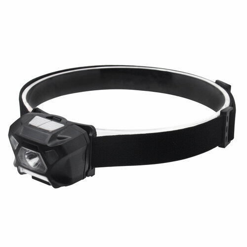 фото Фонарь налобный аккумуляторный с датчиком движения ritter, 3вт+3вт, led cob, 1200 мач 5 режимов работы 56208 9