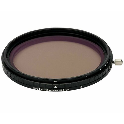 Поляризационный и нейтральный фильтр JJC Circular Polarizing & Variable ND2-ND32 Filter (77mm) поляризационный фильтр jjc cpl filter 49mm s