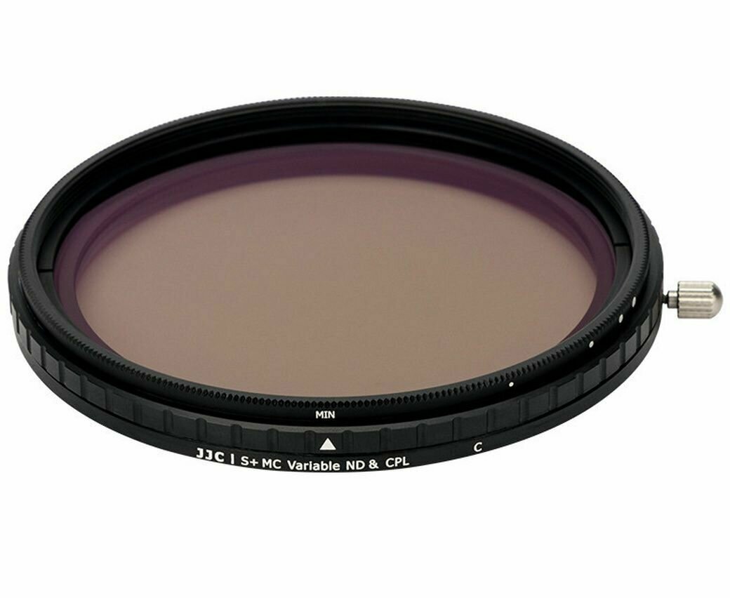 Поляризационный и нейтральный фильтр JJC Circular Polarizing & Variable ND2-ND32 Filter (77mm)