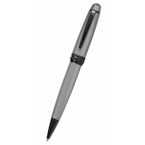 Шариковая ручка Cross Bailey Matte Grey Lacquer. Цвет - серый, AT0452-20