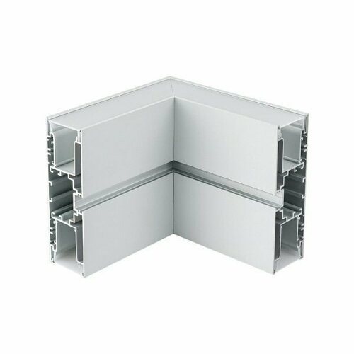 arlight заглушка s2 wall x2 h128 silver пластик 021232 10 компл Arlight Угол S2-WALL-X2-H128-L90W внешний