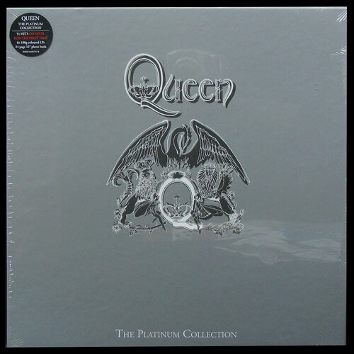 Виниловая пластинка EMI Queen – Platinum Collection (6LP Box-set, coloured vinyl, + book) queen – the platinum collection yellow red pink purple blue green vinyl box set