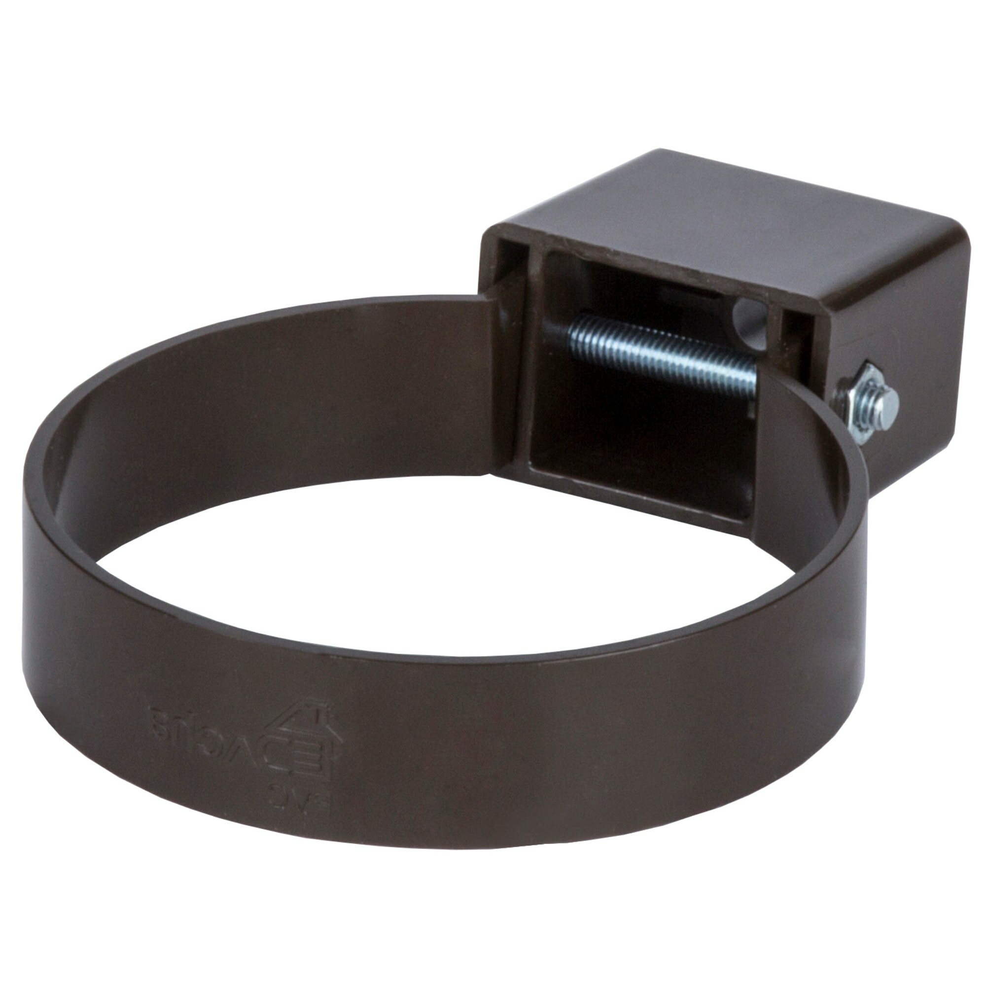 фото Хомут универсальный Dacha 80 мм коричневый