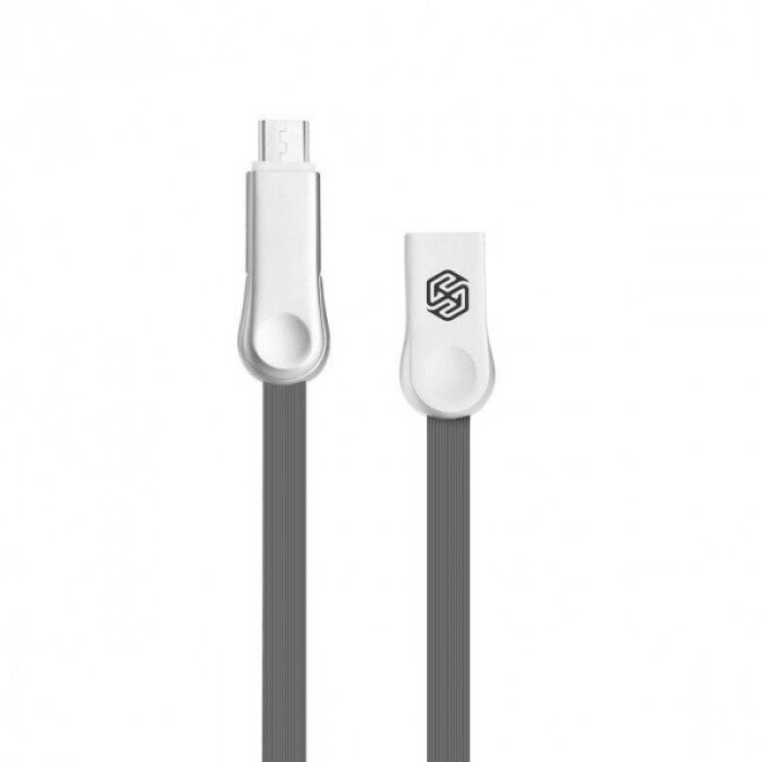 Nillkin Plus 3 Плоский кабель 2в1 с разъемами MicroUSB и Type-C