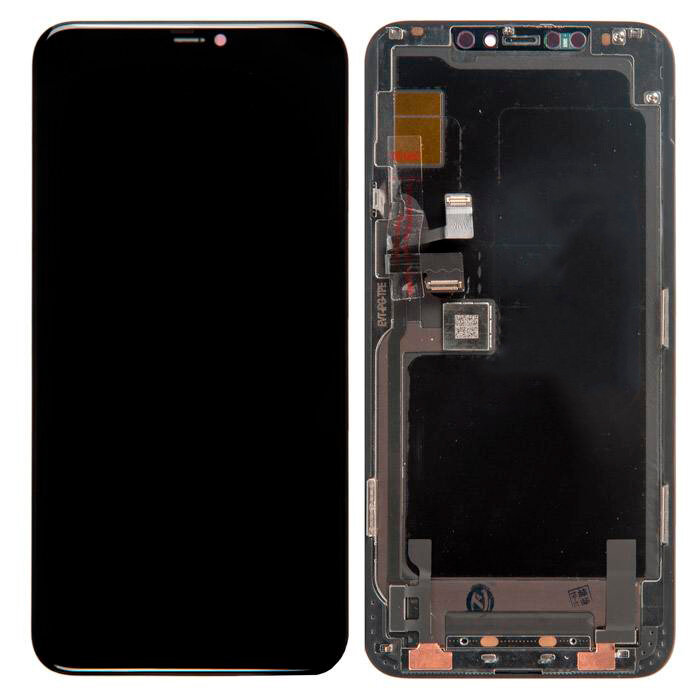 Дисплейный модуль с тачскрином для Apple iPhone 11 Pro Max (черный) (AA)
