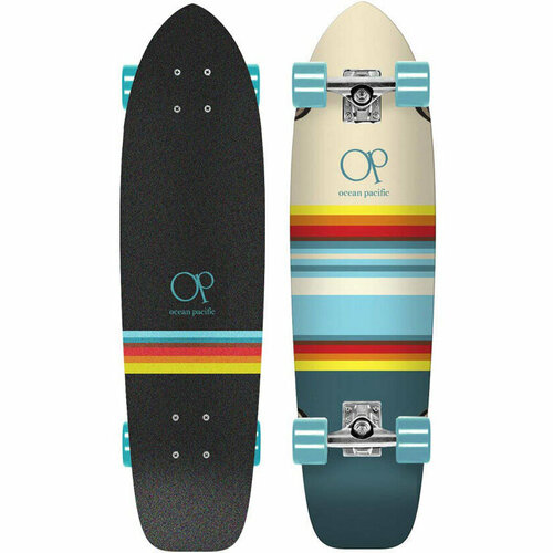 Круизер OCEAN PACIFIC SWELL CRUISER OFF WHITE/TEAL 31 подвески penny trucks 4 orange