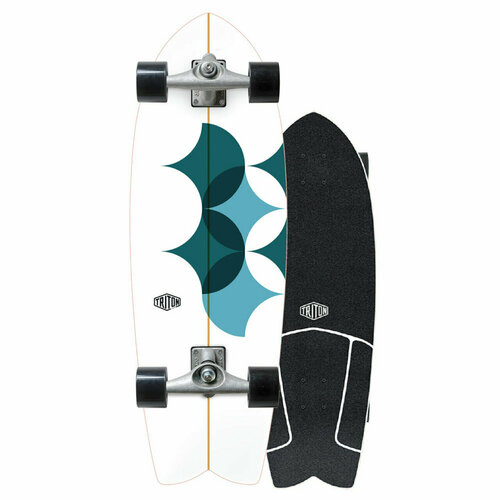 Серфскейт TRITON X CARVER CX ASTRAL SURFSKATE COMPLETE 29 cx7 truck land surfskate board longboard 29 53 inch maple deck complete surf skateboard outdoor sport land carving pumping board