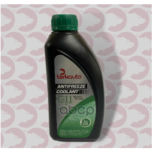 Жидкость Охлаждающая Antifreeze Torkavto Hoat G11 Green -40C 1Кг TORK арт TRK8502 592₽