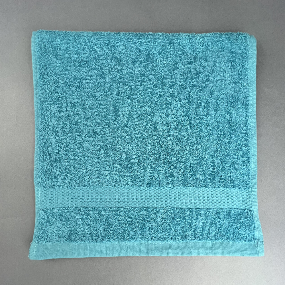 Полотенце махровое с вышивкой подарочное / Полотенце с именем Вероника голубой 30*60 - фотография № 4