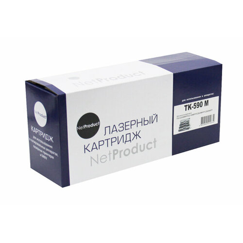 Тонер-картридж лазерный NetProduct TK-590 для Kyocera FS-C5250DN/C2626MFP/ECOSYS P6026cdn, пурпурный