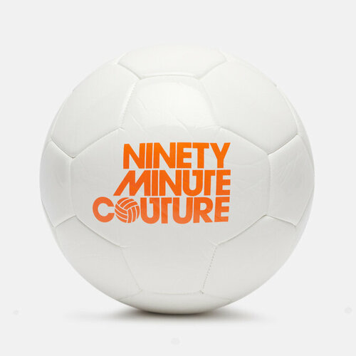 Футбольный мяч Peaceful Hooligan Ninety Minute Couture белый, Размер ONE SIZE