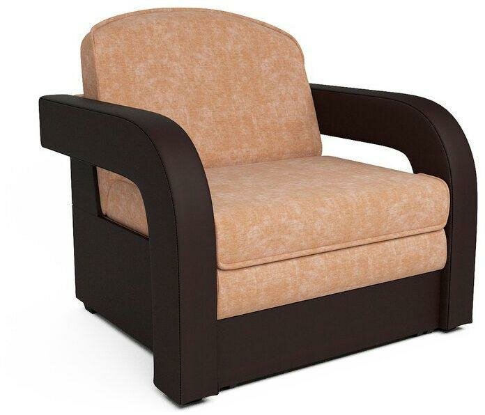 фото Кресло-кровать Mebel-ars Кармен-2 Ткань+Экокожа Микровелюр Кордрой