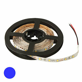 Светодиодная лента 2835 300LED IP33 12V BLUE / Длина 5 м.