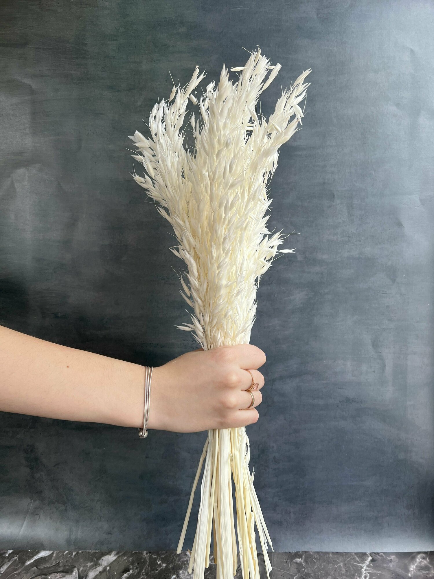 Овес Сухоцвет белый — фото 1