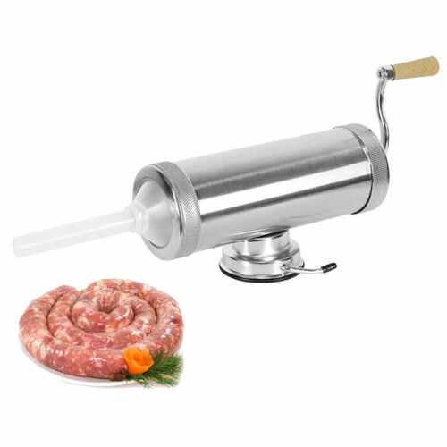 Шприц колбасный горизонтальный на 25 кг нержавеющая сталь 5340₽