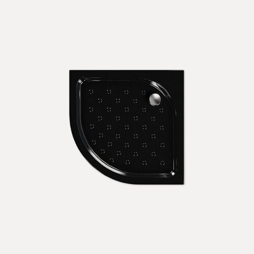 Изображение товара Поддон полукруг 0,9*0,9*0,06 "Classic N"акрил d 90 (каркас+экран) выс.16 см BLACK