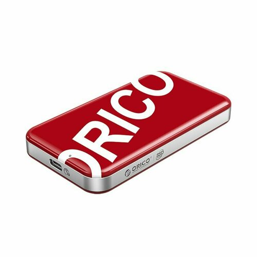 SSD накопитель 500GB 10 Гбит/с Orico SUPRE-10G красный (ORICO-SUPRE-10G-500G-RD-BP)