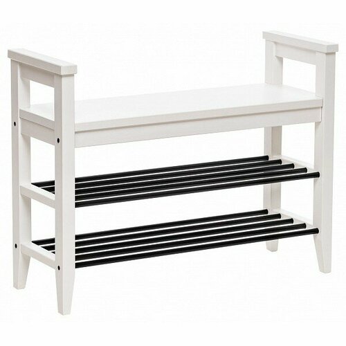Банкетка-стеллаж для обуви Mebelion Leset Мира 9504₽