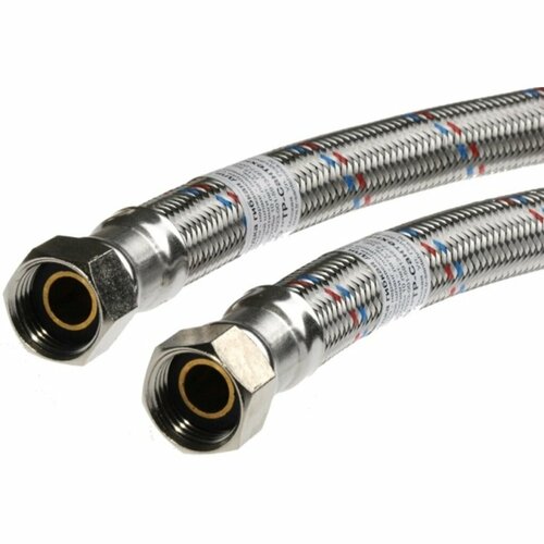 Гибкая подводка для воды нержавейка 1 40см ГГ AYVA гигант 919₽