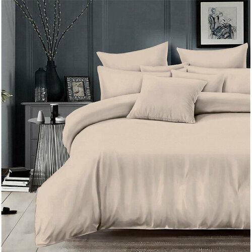 Пододеяльник 180х215 см сатин гладкокрашенный Лиора