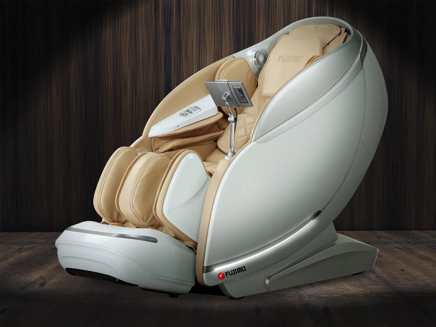 Массажное кресло FUJIMO 氣 GURU F700 Бежевый — фото 13