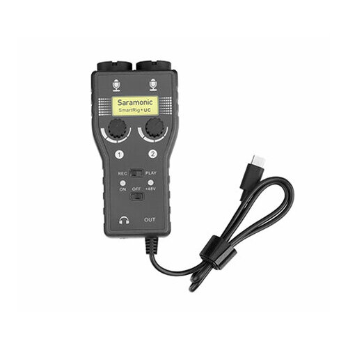 Адаптер Saramonic SmartRig UC 2х XLR 63 мм 35 мм USB-C 799900₽
