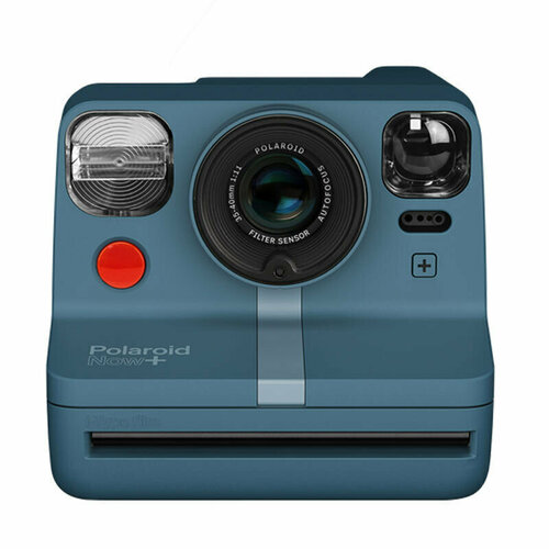 Фотоаппарат мгновенной печати Polaroid Now+, голубой