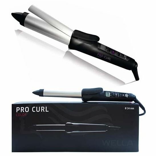 Щипцы Wella Professionals Accessories Pro Curl Color Щипцы для локонов 24 мм, Щипцы для создания локонов 24 мм, 1 шт