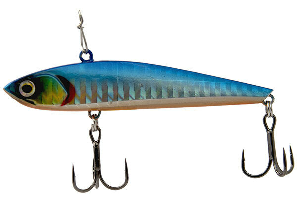 Воблер рыболовный Виб ECOPRO Sharkey 75мм 20г 054 Broken Ice