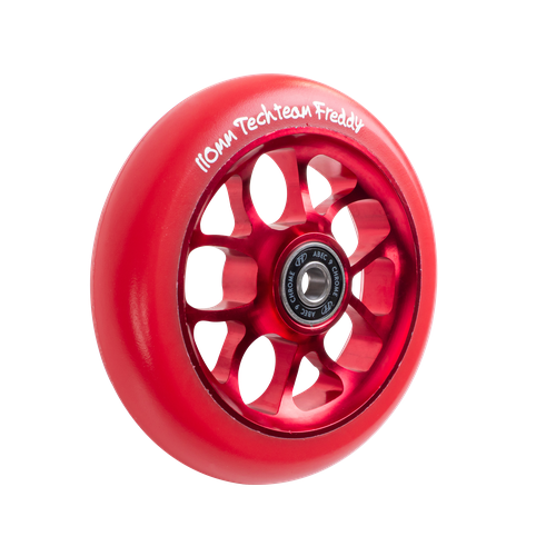 фото Колесо для трюкового самоката techteam x-treme 110*24мм, freddy, red
