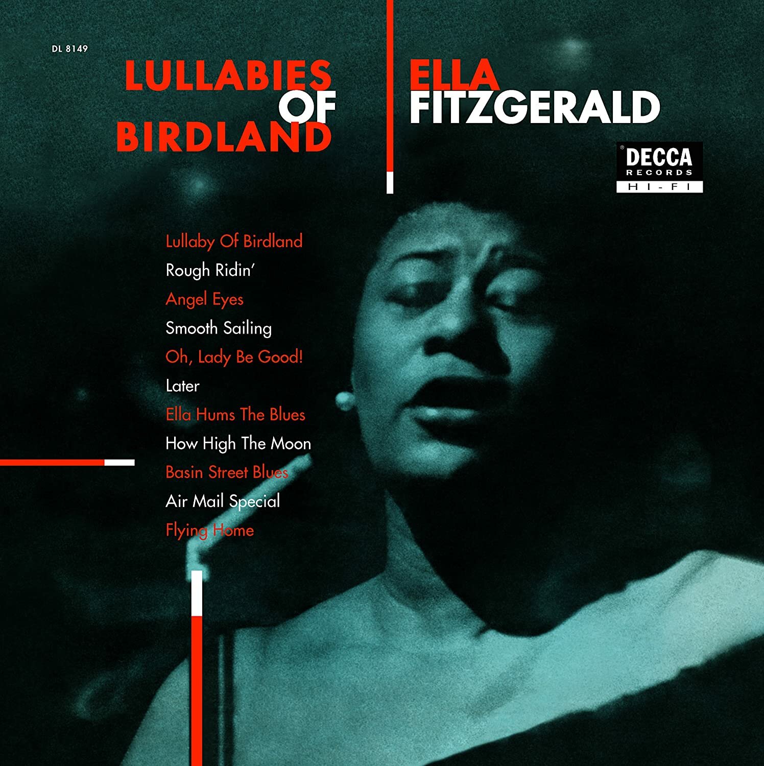Ella Fitzgerald Lullabies of Birdland Виниловая пластинка BCDP - фото №1