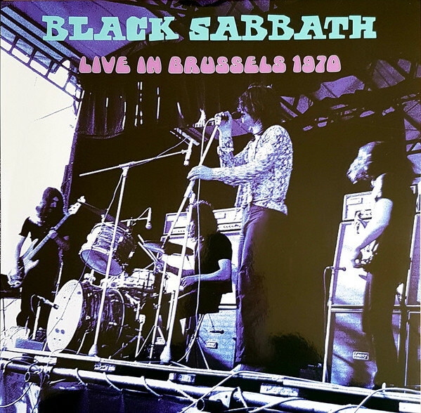 Black Sabbath "Виниловая пластинка Black Sabbath Live In Brussels 1970"