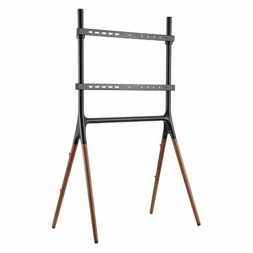 Подставка для телевизора Cactus CS-ST1247BKWN, 49-70", напольный, / орех черный