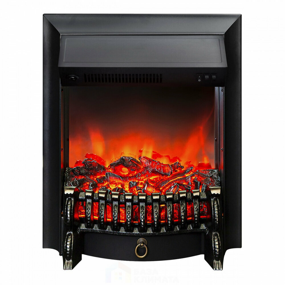 Электроочаг Fobos Lux Black RealFlame 100001 - фотография № 1