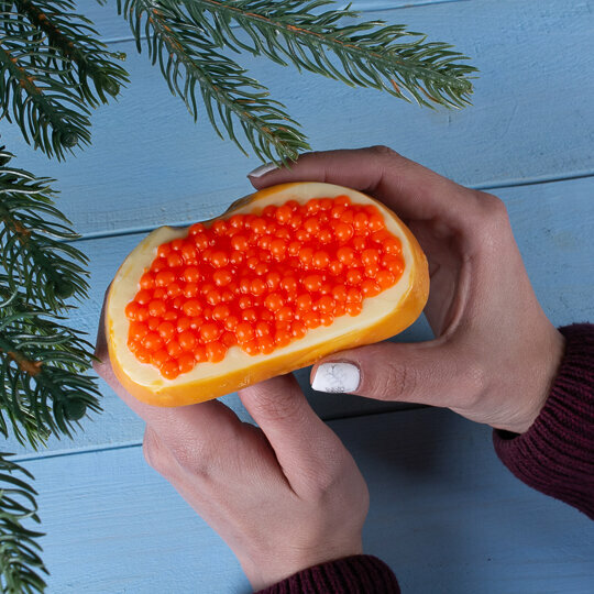 фото Мыло 'Бутерброд с икрой'