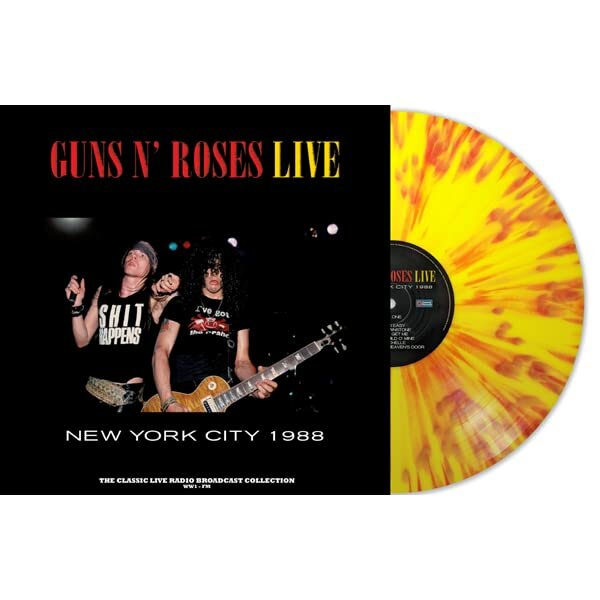 Виниловая Пластинка Guns N Roses, Live In New York City 1988 (9003829979558) IAO - фото №3