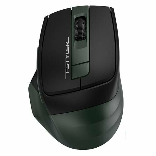 Мышь A4TECH Fstyler FB35S оптическая беспроводная USB темно-зеленый и черный fb35s usb midnight green 167000₽