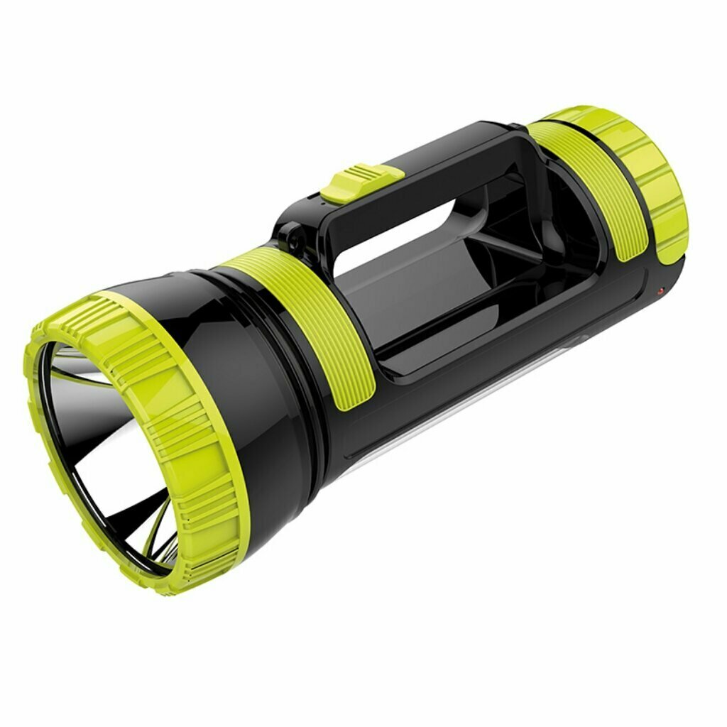 фото Фонарь встроенный аккумулятор, прожектор, Rexant, Forpost LED, зарядка от сети 220 В, пластик, солнечная панель, 75-7822