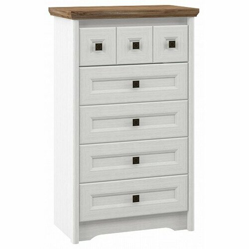 Комод Тиволи МН-035-02 Цвет корпуса белый дуб стирлинг Цвет фасада белый 30744₽