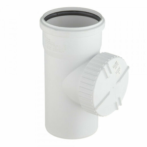 Ревизия Rehau Raupiano Plus d110 мм пластиковая шумопоглощающая для внутренней канализации ревизия pro aqua comfort d110 мм пластиковая для внутренней канализации
