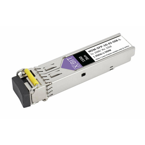 snr sfp w53 3 модуль sfp wdm дальность до 3км 6db 1550нм sfp w53 3 Модуль SFP 1G WDM LC (8dB) 1550нм 3км