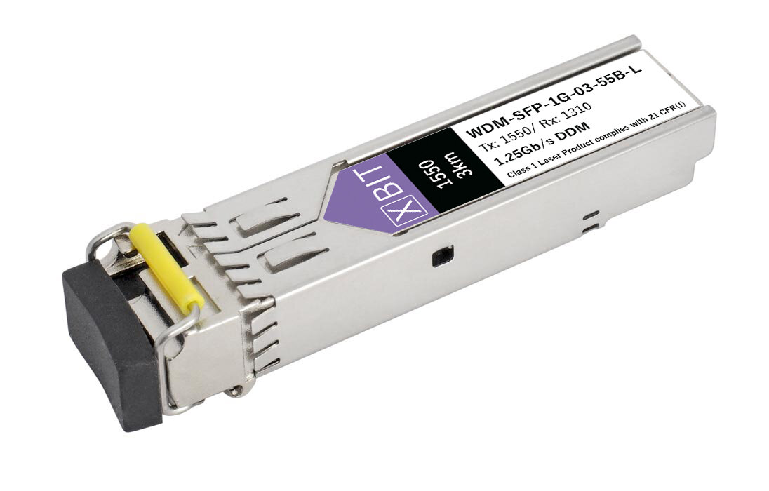 Модуль SFP 1G WDM LC (8dB) 1550нм 3км