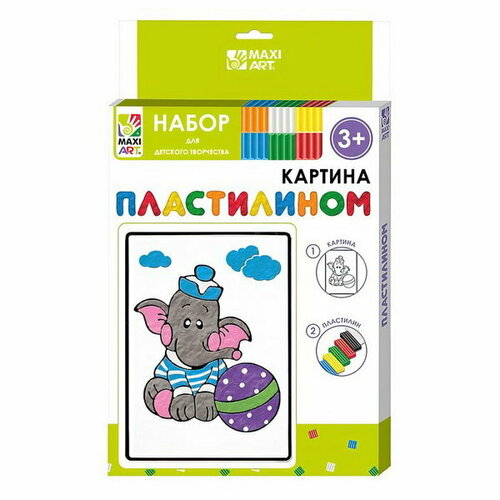 Картина пластилином 