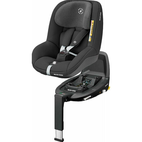 Maxi-Cosi Pearl Smart i-Size с базой isofix FamilyFix 3 (Authentic Black)