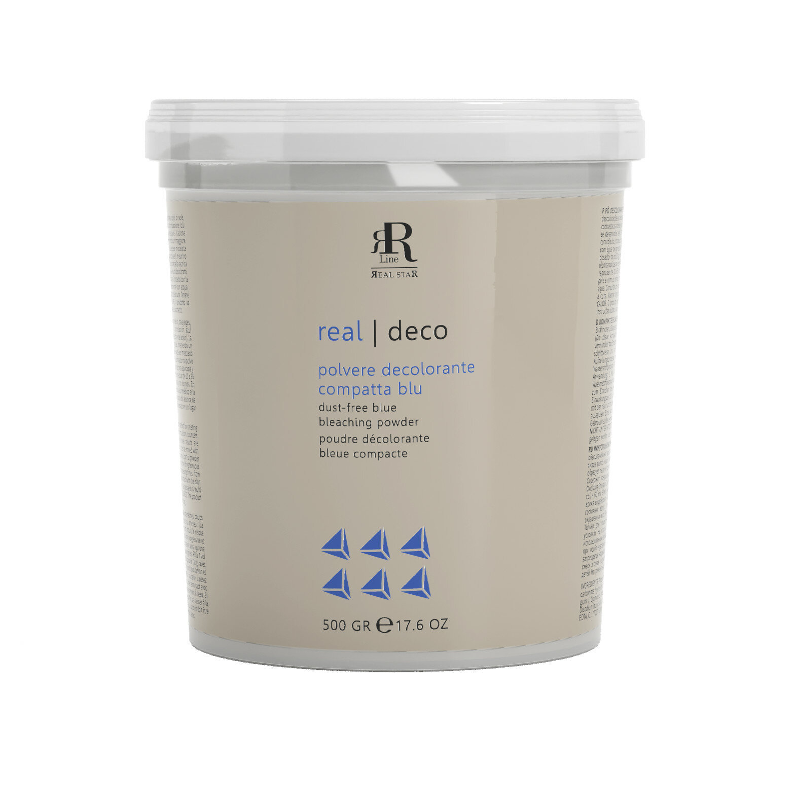 Осветлитель для волос голубой RR Line Real Deco Blue Powder  500 г