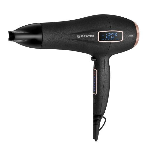 фото Фен Brayer BR3001 серый